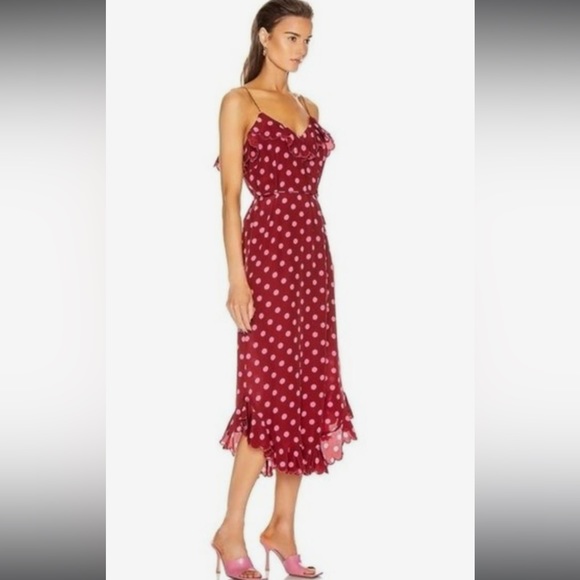 Zimmermann Dresses & Skirts - ZIMMERMAN Polka Dot Silk Dress